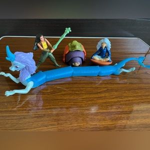 4 McDonald's Raya and the Last Dragon
Happy Meal Toy Action Figures Disney